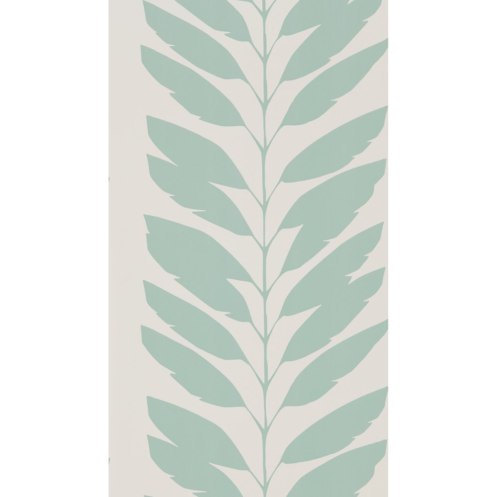 Malva Leaf Wallpaper 111309 by Scion in Mist Green